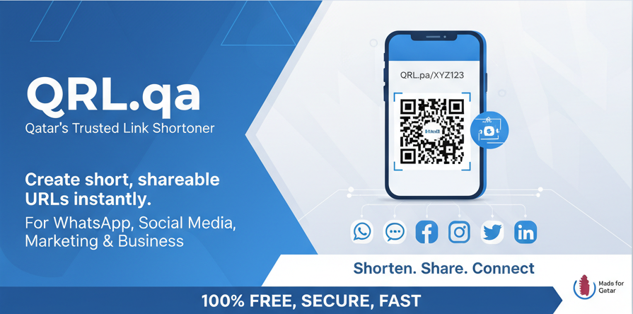 Top 10 Reasons Why QRL.qa Is Qatar’s Best Free QR Code Generator & Link Shortener